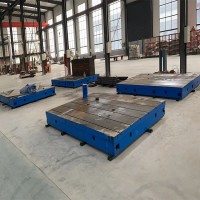 国晟机械出售铸铁焊接平板T型槽测量平台支持加工定制