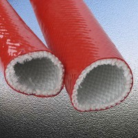 防火管耐高温硅胶玻璃纤维套管隔热电缆保护套管
