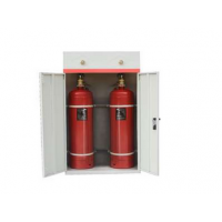 专业生产消防ＧＱＱ１５０Ｘ２／２．５型双柜式七氟丙烷气体灭火装置（双瓶组）／消防七氟烷灭火药剂厂家
