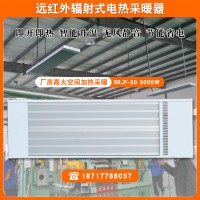 上海道赫远红外辐射电热幕SRJF-30车间加热取暖器