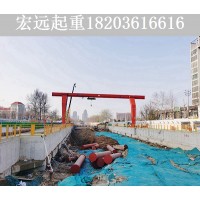 广东广州出租50吨龙门吊在各大场地的应用