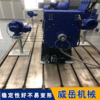 江苏厂家电机测试平台T型槽铸铁平台   1级精度