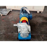 辽宁齿轮泵订制厂家|来福工业泵定做KCB633不锈钢