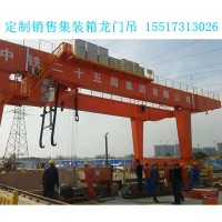 江苏南京集装箱龙门吊厂家定制各种规格集装箱门机