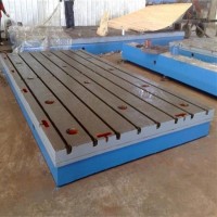 铸铁划线平板测量装配研磨平板加厚机床工作台国晟机械支持定制