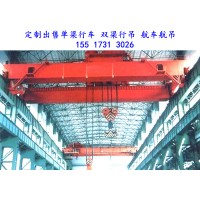 浙江宁波5吨双梁行车运行期间需进行安全常规检查