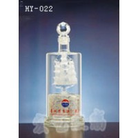 江苏手工工艺酒瓶生产企业_宏艺玻璃制品厂家订购内画酒瓶