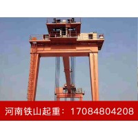 广东深圳轮胎集装箱龙门吊厂家60吨龙门吊参数
