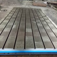 国晟机械铸铁焊接平板检验测量装配工作台精度高耐磨性强