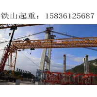 山东济南龙门吊厂家  25吨低净空完成出厂安装