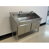不锈钢洗手池供应室三人位刷手池可定制