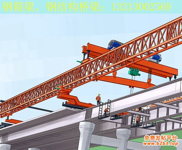 钢梁架桥机案例上海绿地集团