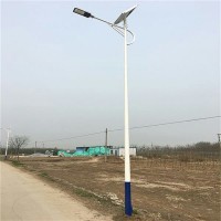 石家庄赵县小区太阳能路灯5米6米图片