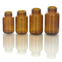 康跃定制 药用医用玻璃瓶 透明半透明可选择 药用玻璃瓶