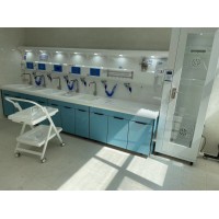 迪新内镜清洗中心高分子L型清洗工作站可免费设计上门安装