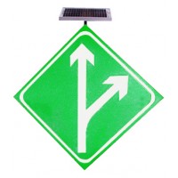 兰州太阳能分流指示牌 公路出口分流标志牌 led指示交通标志