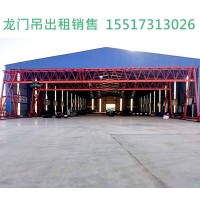 青海西宁龙门吊销售公司定制安装货场花架龙门吊