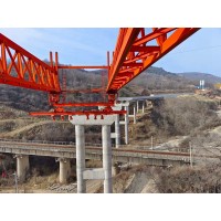 广西钦州架桥机出租厂家架桥机架32米梁的过孔步骤