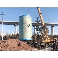 内蒙古一体化预制泵站加工|妍博环保供应污水提升泵站