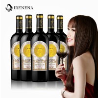 温碧霞代言IRENENA红酒品牌，进口智利葡萄酒佳酿干红750ml