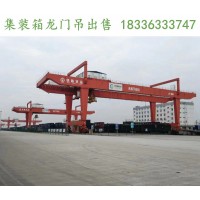河北沧州集装箱龙门吊厂家在选型和应用需要考虑的