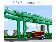 湖南永州龙门吊出租厂家80T船厂龙门吊出厂实验