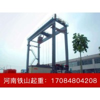 黑龙江大庆轮胎集装箱龙门吊厂家10吨龙门吊价格