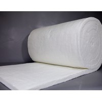 硅酸铝陶瓷纤维材料双面针刺毯 甩丝纤维毯生产厂