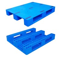 华康川字平板塑料托盘 塑料垫板规格定制