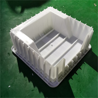 水簸箕模具接水簸箕塑料模盒水泥雨水斗模型规格齐全精达