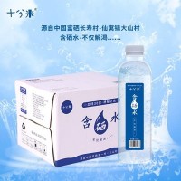 十分米含硒水饮用水酒店商务会议常备水瓶装商务便携水