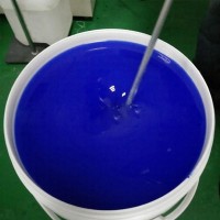 深圳硅胶厂家供应粘性好愈合性强的液槽式过滤器专用蓝色果冻胶