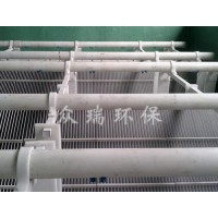 北京除雾除尘器生产|河北众瑞环保设备订做屋脊式除雾器管道
