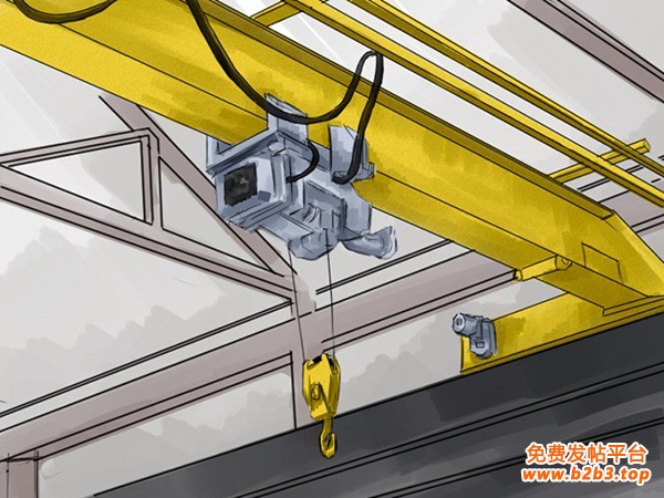 单梁吊钩行车价格 - 副本
