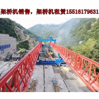 福建泉州架桥机生产厂家桥机额定载荷的几个关键因素