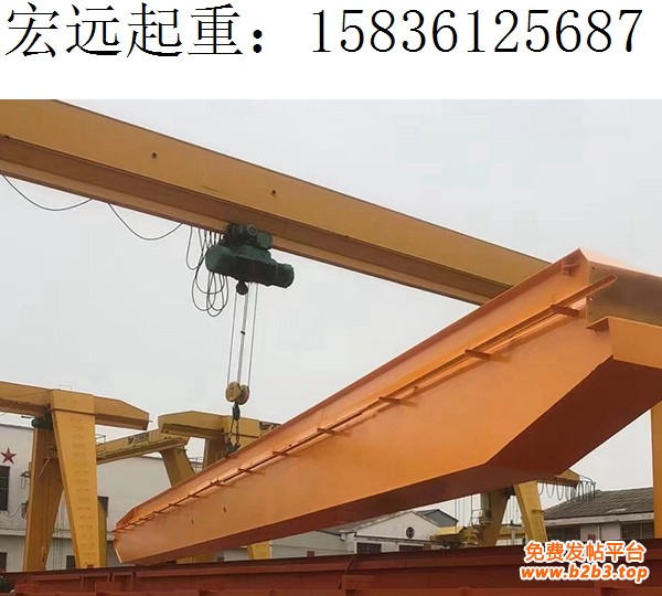 10吨单梁龙门吊生产